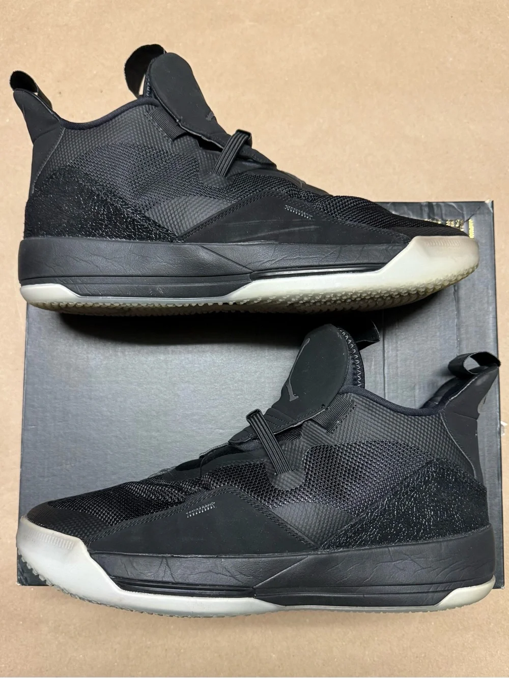 Nike Air Jordan 33 Utility Blackout Mens size 14 Basketball Shoes NDS!